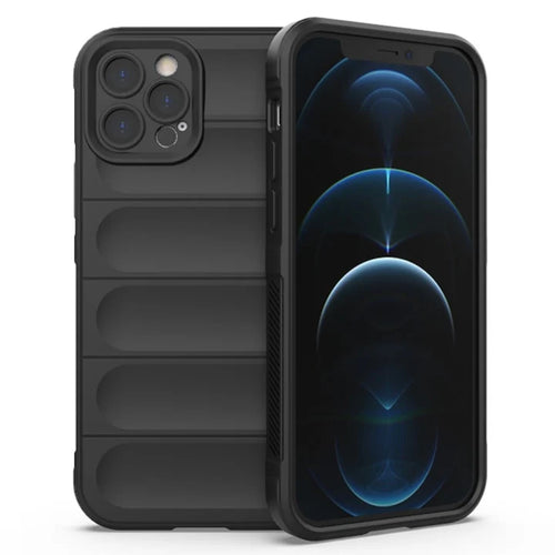 Magic Shield pentru iPhone 12 Pro, Negru